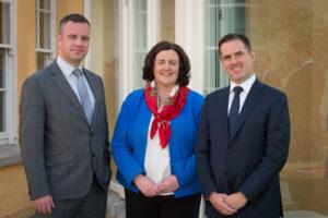 Dr James Ring, Limerick Chamber CEO, Catherine Duffy, President, Limerick Chamber with Martin Shanahan, CEO, IDA Ireland
