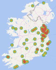 HEAT MAP - COUNTRY HOME BUYERS
